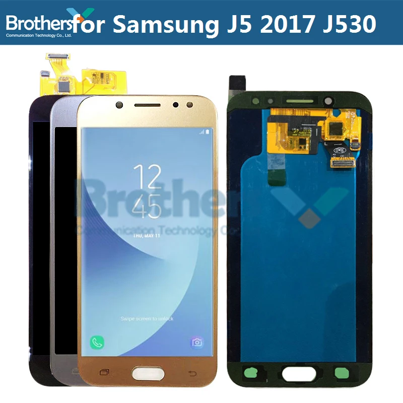 ЖК-экран для Samsung Galaxy J5 2017, ЖК-дисплей для Samsung J530 SM-J530F J530M, ЖК-дисплей в сборе, сенсорный экран, дигитайзер, тестирование работы