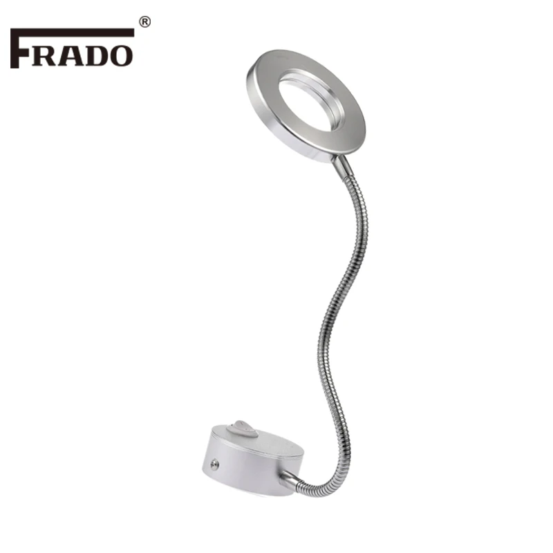 Светодиодная настенная лампа в виде шланга гибкий прикроватный светильник для