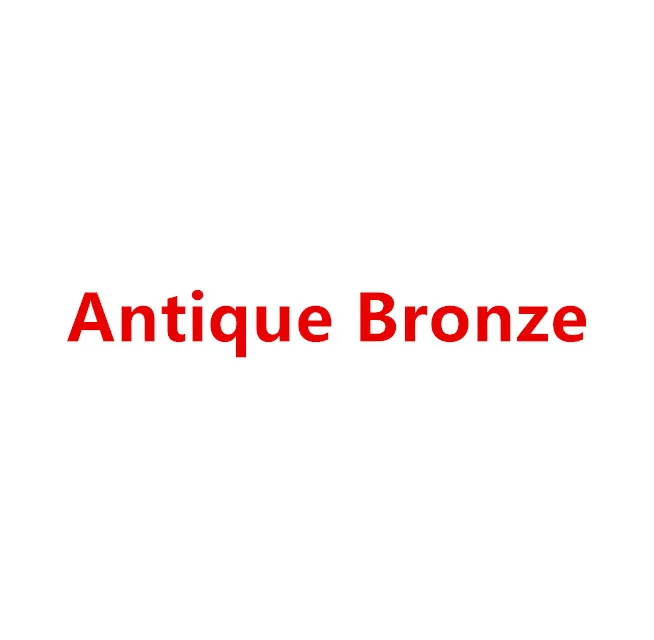 Antique Bronze 100 шт./лот 10 мм посеребренные медные квадратные цветы филигранные обертывания соединители Шарм фурнитура для изготовления ювелирных изделий Компоненты - Цвет: Antique Bronze