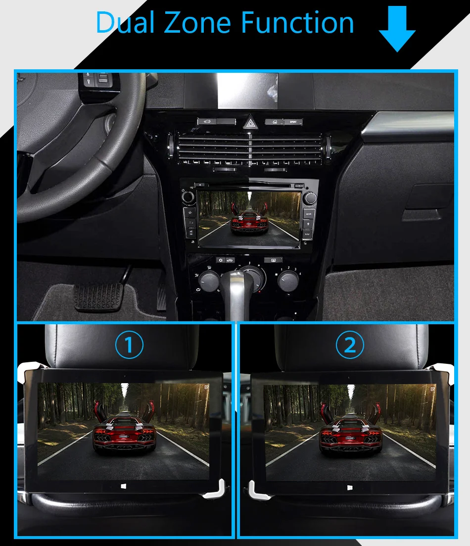 Eunavi 2 Din Android 9 автомобильный DVD мультимедиа для opel Vauxhall Astra H G J Vectra Antara Zafira Corsa Vivaro Meriva Veda gps радио