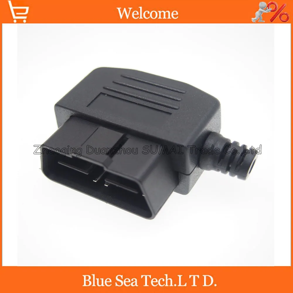 16 контактный Штекерный разъем OBD2 (включая винт и т. д.) для тестирования ECU штекер