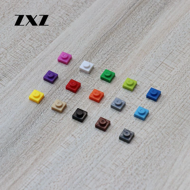Блочные блоки технического класса 1X1 короткие строительные Обучающие игрушки