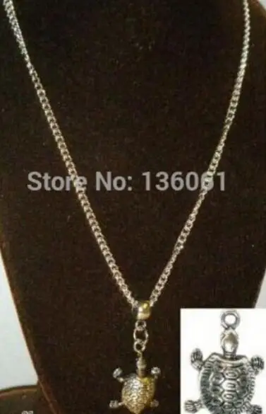 Винтажное серебряное ожерелье в стиле панк Луна Инь Янь подвеска виде сердца