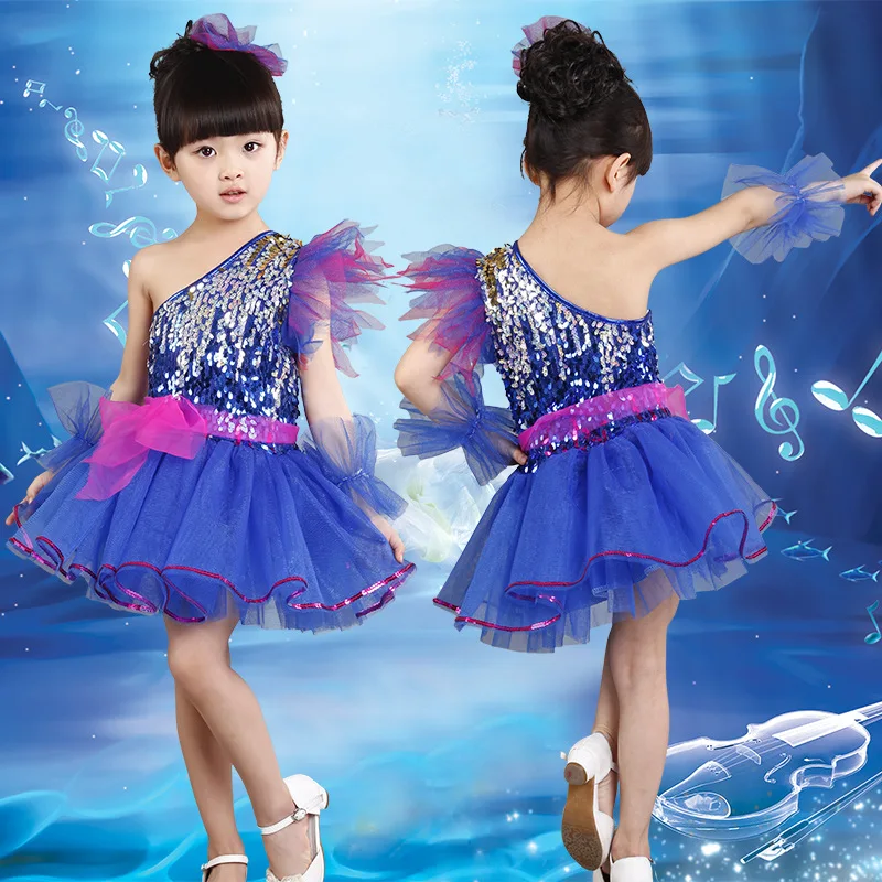 Детский день для выступлений девочек латинских танцев пачка новые детские юбки
