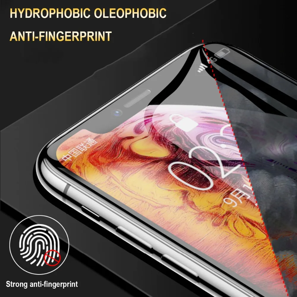 10D Гидрогелевая пленка для iPhone 11 Pro Max 2019 нано Защита экрана мягкая ТПУ