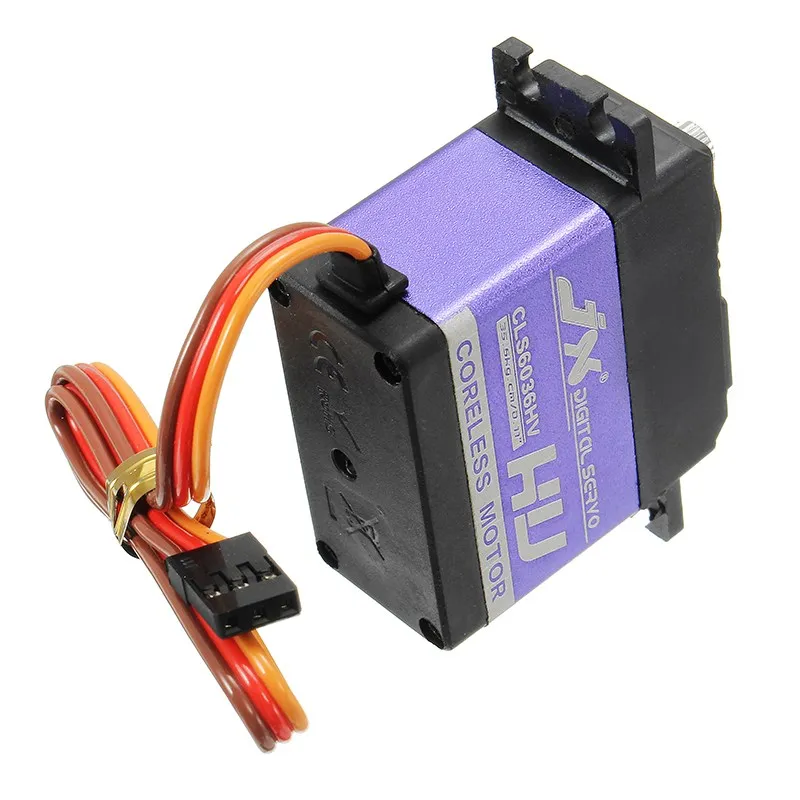 JX Servo CLS6036HV 35 кг 180 градусов Coreless цифровой сервопривод с сервоприводом для JR 265 мм