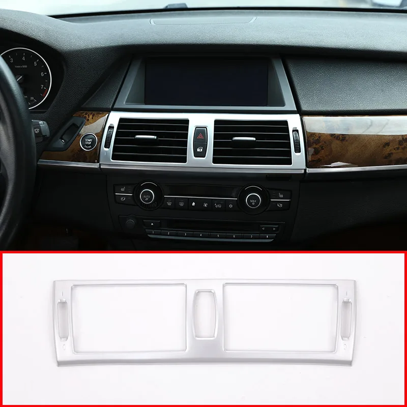

ABS Plastic Central Air Conditioning Air Outlet Frame For BMW X5 E70 2008-2013 Accessories