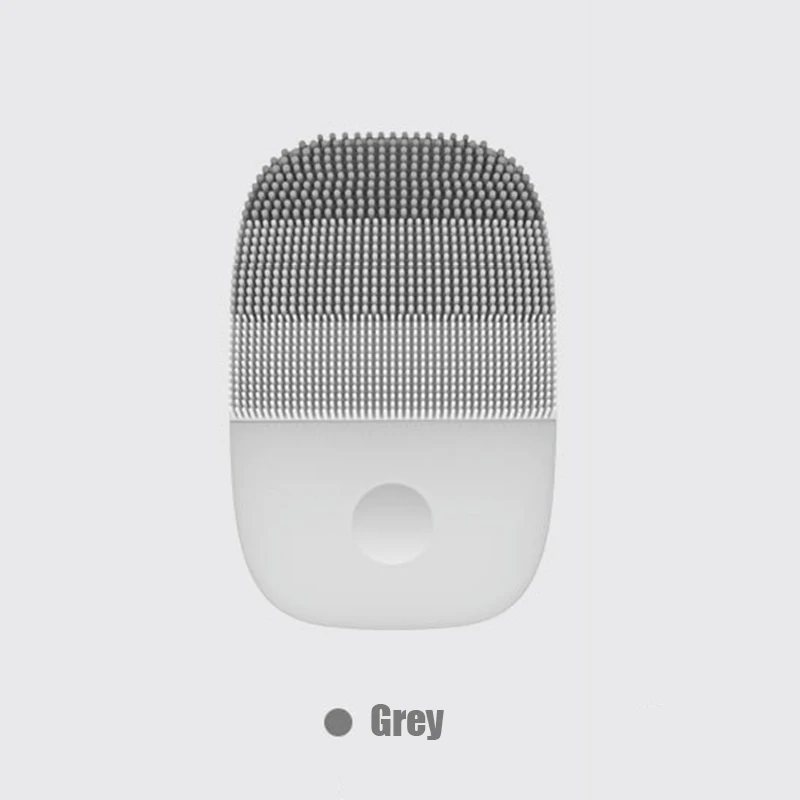 Grey Xiaomi inFace Sonic инструмент для чистки лица Массажер очищающее средство для лица Глубокая чистка Водонепроницаемый уход за кожей лица для домашнего ежедневного использования - Цвет: Grey