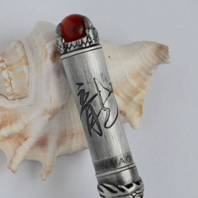Шариковая ручка JINHAO DRAGON KING PLAY PEARL OVERLORD 3 вида цветов черная красная Античная