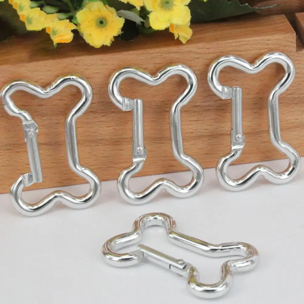 10PCS Bone Type Carabiner Aluminum Alloy Backpack Water Bottle Buckle Multifunctional Crarabiner Outddor Camping Supply | Спорт и