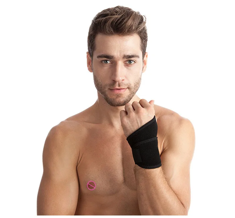 Защита тела большой палец росы вокруг свободно регулировать браслеты gauntlets sprain