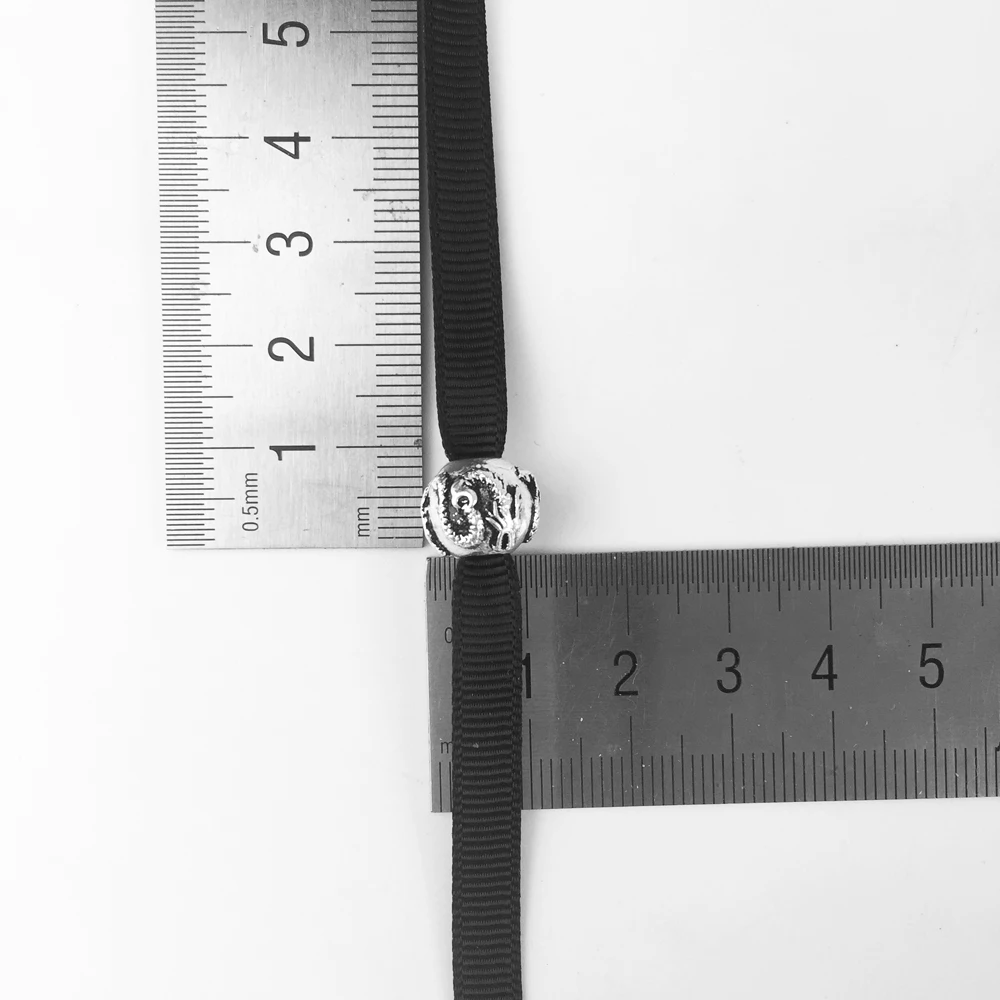 Ожерелье-чокер из дракона с бусинами ювелирные изделия серебра 925 пробы подарок