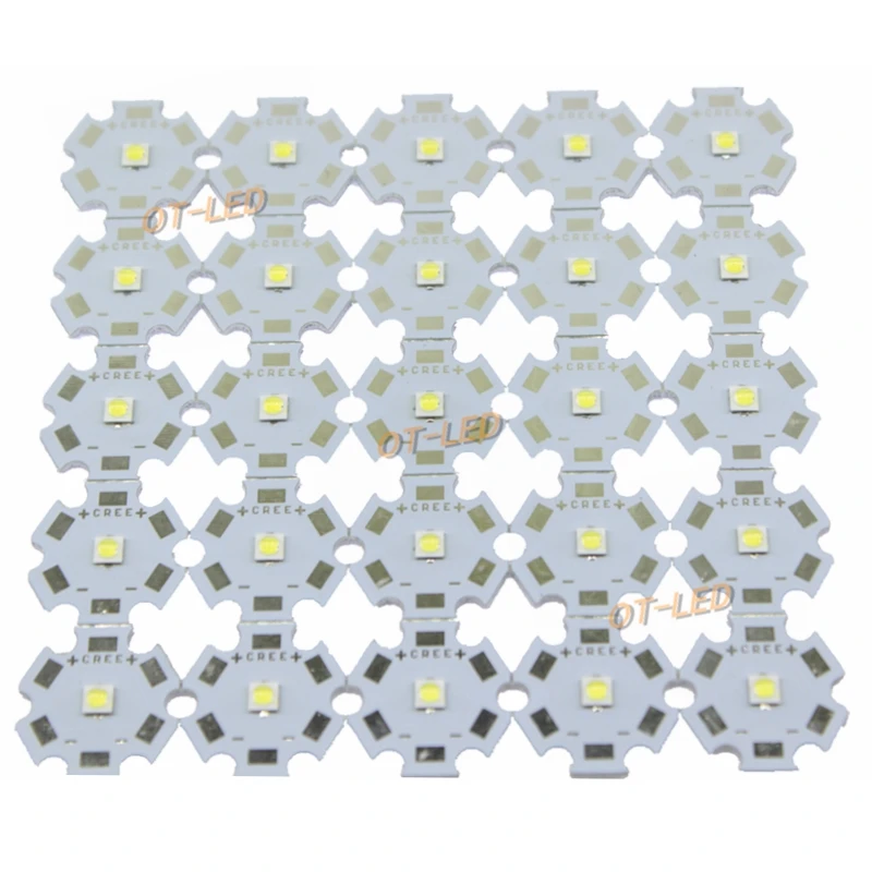 10 шт 1-3 Вт CREE 3535 LED холодный белый 10000K 20000K вспышка светильник высокая мощность