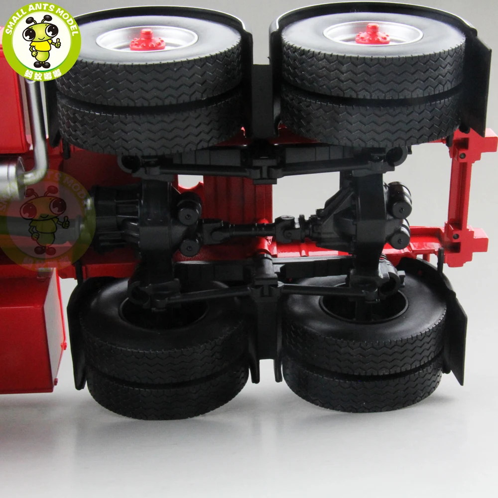 1/18 Scania Lbt 141 тягач Asg 3-Assi 1976 ROAD-KINGS RK180011 литой автомобиль модели грузовиков игрушки для детей подарок зеленый и красный