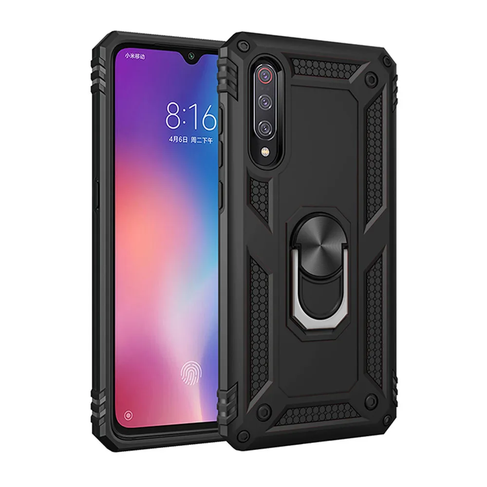 Металлические чехлы с магнитным кольцом для Xiaomi Mi 9 SE 9T Pro защитный чехол