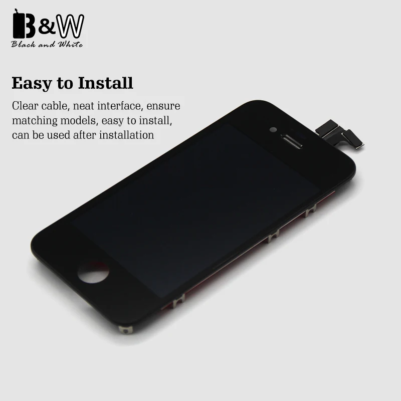 20 шт./лот 100% тест перед отправкой запчасть для ЖК дисплея iPhone 4s монитор с