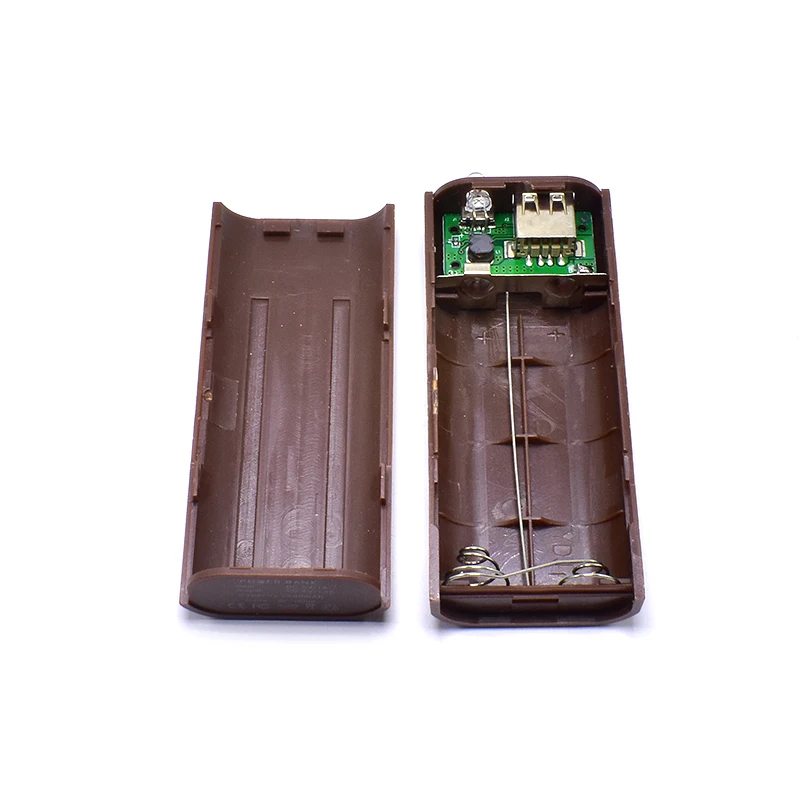 2X18650 Li-battery Power Bank зарядное устройство батареи в комплект не входят DIY коробка для iPhone для samsung Galaxy для xiaomi