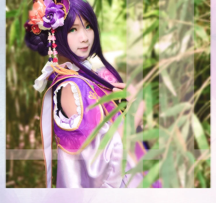 Love Live! Кумир школы Фестиваль Бог удачи Nozomi Tojo/Косплэй Костюм Богини платье феи