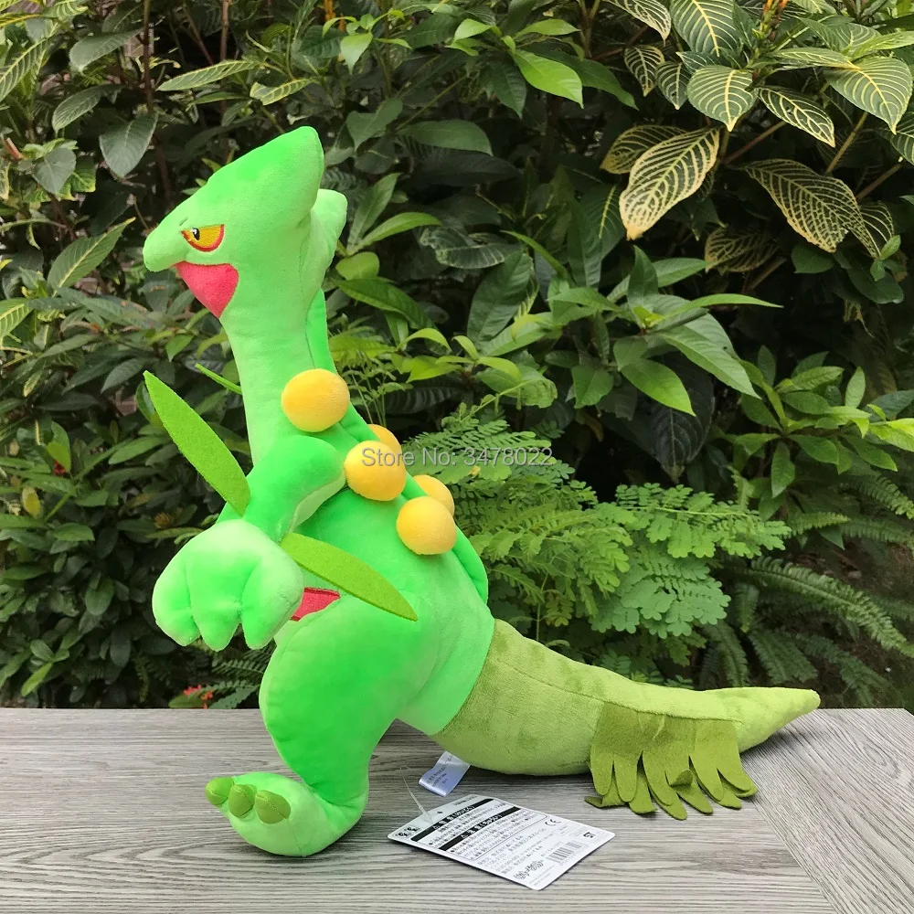 2Pcs Anime Grovyle Sceptile Plush Toy Juptile Jukain Cartoon Soft Stuffed Toys Doll Gift | Игрушки и хобби