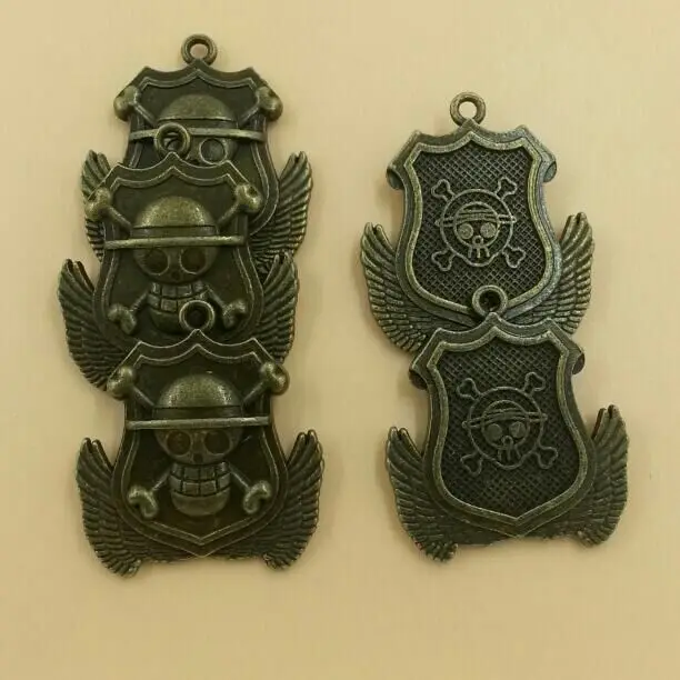 Ацтекские подвески в виде черепа пиратов Карибского моря Преувеличенные подарки