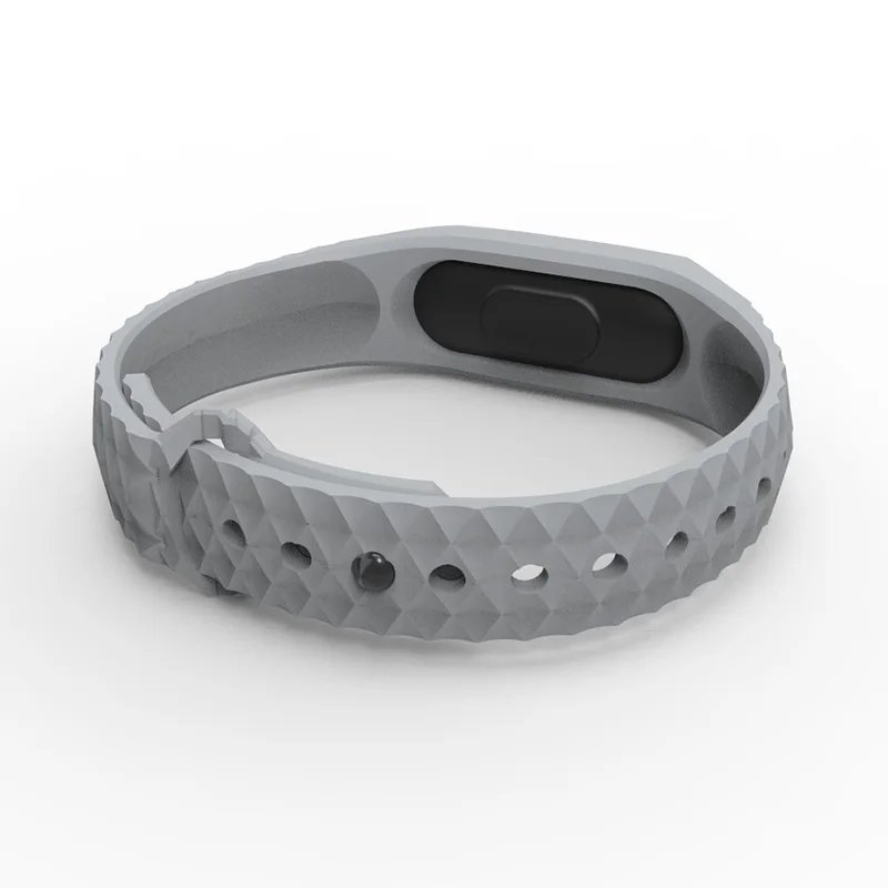 Цветной ремешок на запястье для xiaomi mi band 2 силиконовый смарт браслет Miband Сменные