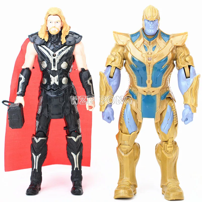 8 шт./компл. Мстители Бесконечность войны фигурку Таноса Тор Железный человек