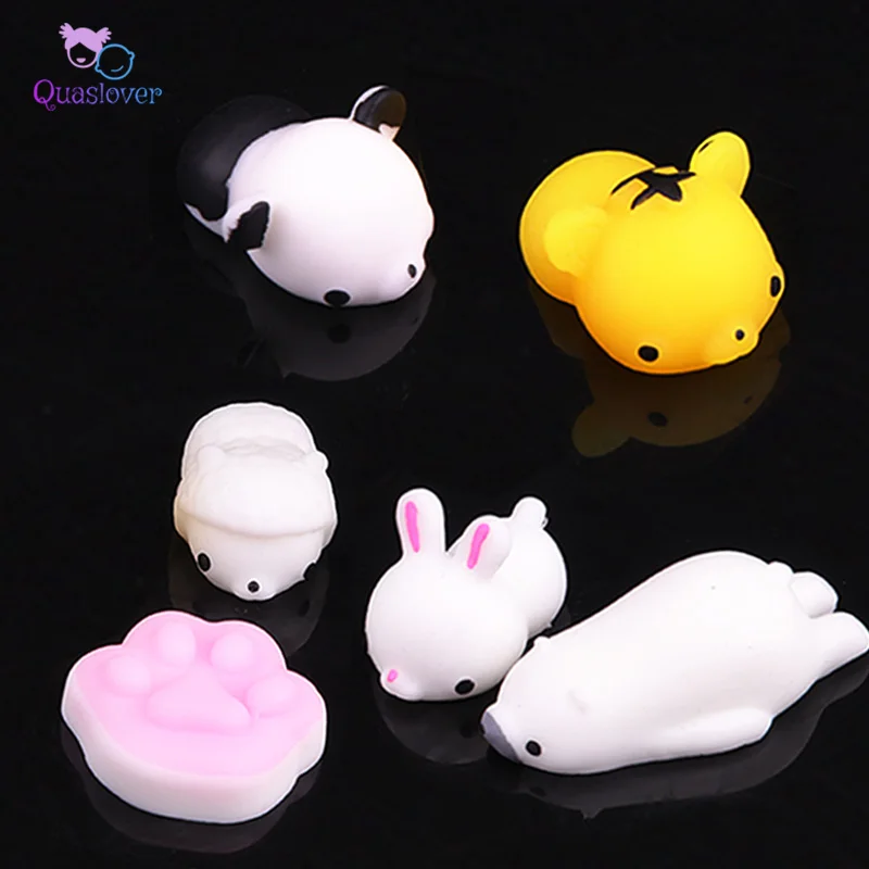 Мини игрушки для взрослых супер мягкие сжимаемые мячи снятия стресса Mochi Rising squish