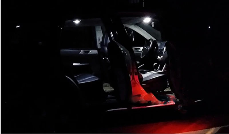 4 шт. светодиодный светильник для SUBARU Legacy 2010 комплект ламп салона автомобиля|bulb