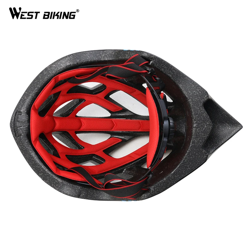 WEST BIKING крутой велосипедный шлем интегрированный 54 60 см Сверхлегкий дышащий