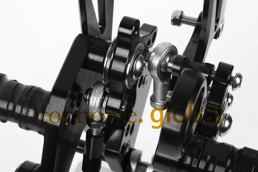 Для BMW S1000RR 2009 2014 Новые запчасти для мотоциклов CNC Rearsets подножки задний комплект