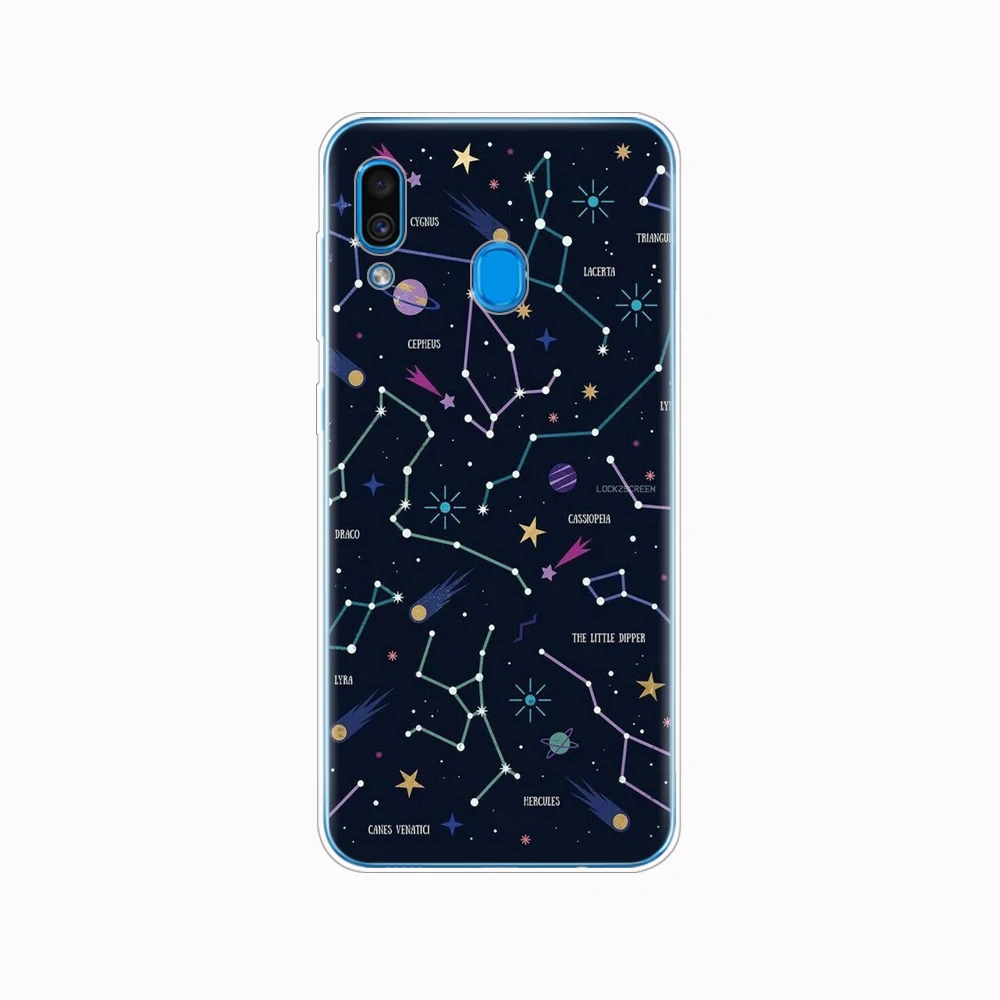 52258 Чехол для Samsung Galaxy A20 A20E, силиконовый мягкий чехол для Samsung A20 A 20 A205F A20E A202F, противоударный бампер - Цвет: 52258