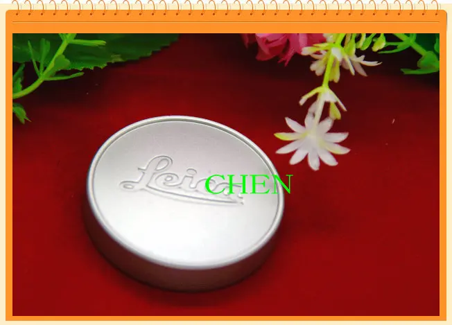 Металлическая передняя крышка объектива/Защитная серебристого/черного цвета