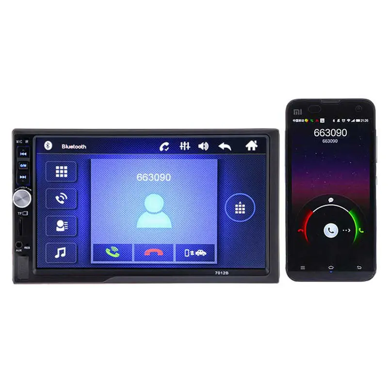 Автомобильный аудио плеер HD 7 дюймов OLED цветной экран автомобиля MP4 вставная