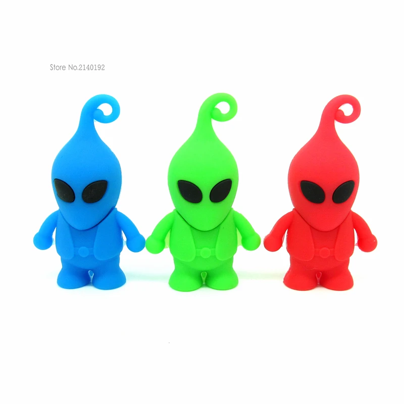 USB-флеш-накопитель с мультяшным инопланетянином 4 ГБ 8 16 32 64 | Компьютеры и офис
