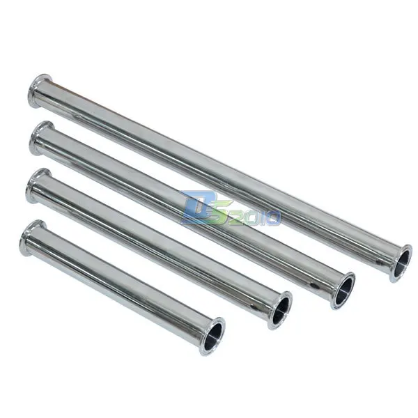 

MEGAIRON 1.5" 38MM Tri Clover Sanitary Spool Tube W/ 50.5MM Ferrule Flange 6" Length Pipe Fittings for Home Improvement-in