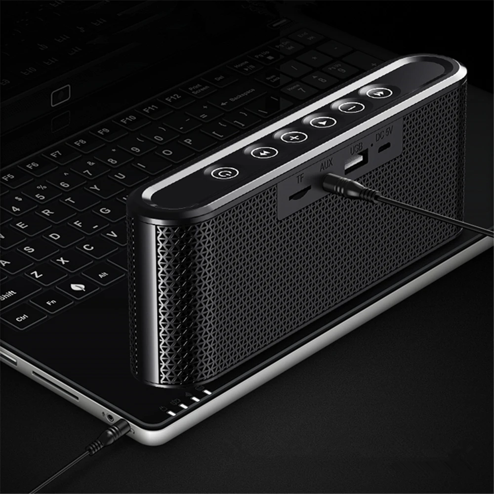 Bluetooth-Колонка V4.2 HiFi беспроводной MP3-плеер громкий динамик поддержка 32 Гб TF-карты