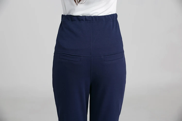 Большие размеры Брюки для беременных 2018 весна осень 100% хлопок брюки живота