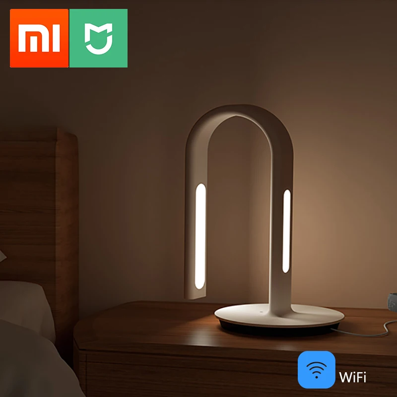 Xiaomi Mijia Philips Eyecare, умная лампа второго поколения, Wi-Fi, светодиодный светильник для чтения в помещении, Настольный светильник для чтения с защитой от натяжения глаз, Настольный светильник