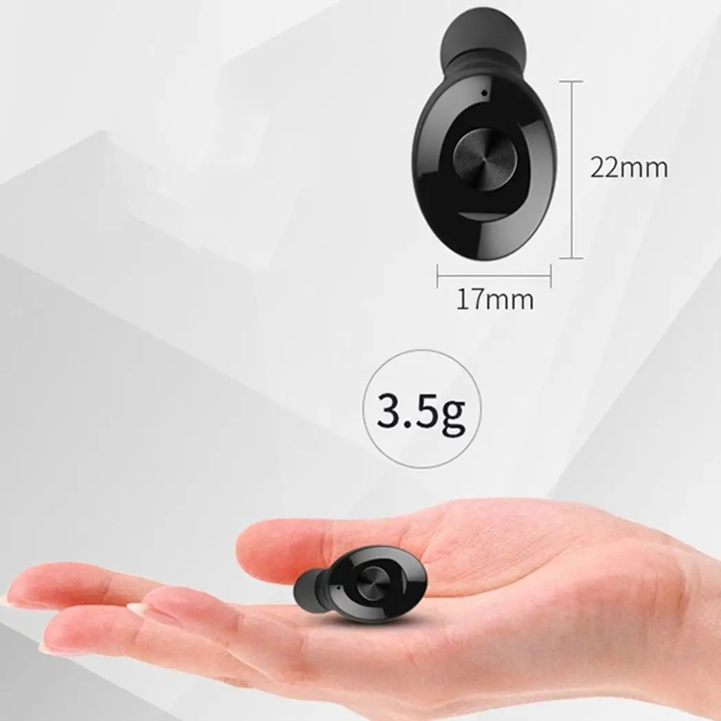 Беспроводные наушники спортивные Bluetooth наушники-вкладыши для iPhone samsung Xiaomi