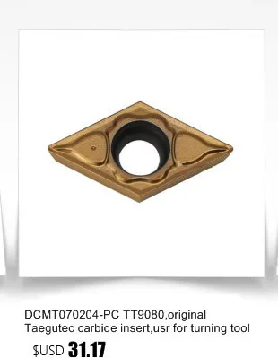 Taegutec TCMT110204-MT CT3000 твердосплавные вставки для токарного инструмента держатель расточные стержни токарные инструменты STGCR STFCR CNC TCMT1102