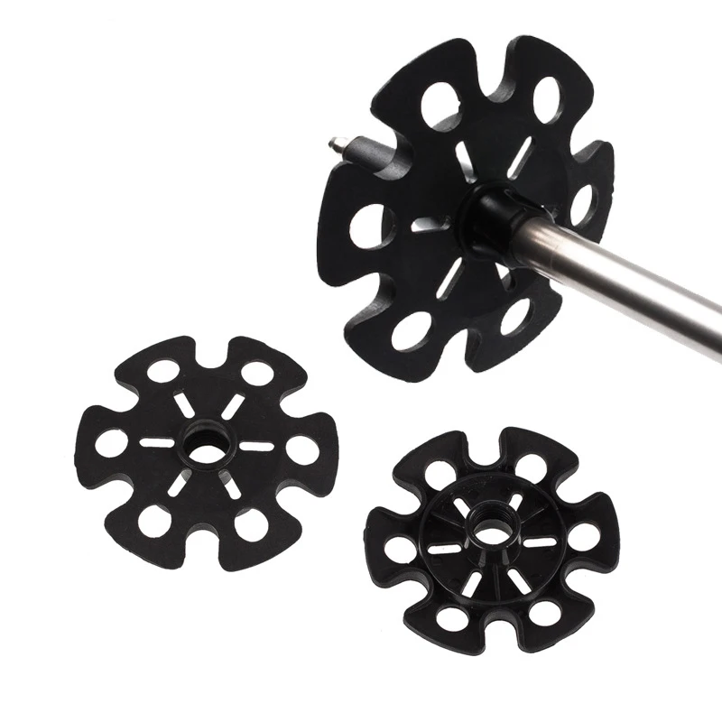 5 шт. съемные Пластиковые Бритвы для трекинговых палок трость внедорожник снега