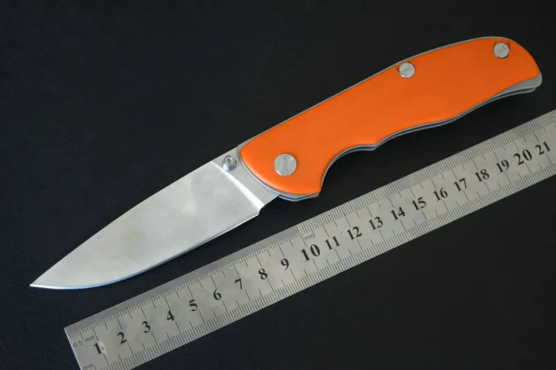 Складной нож TRSKT 3D G10 карманный Мультитул с ручкой табугана 95 D2 для кемпинга охоты