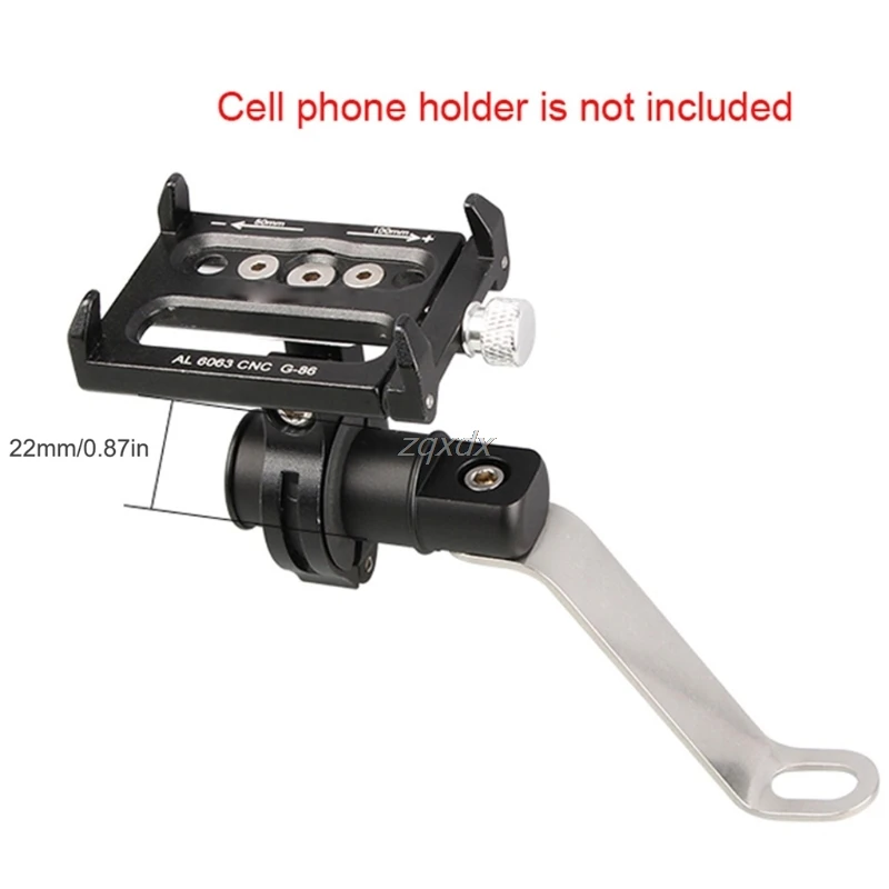 Metal Universal Motorcycle Rearview Mirror Mount Holder for Cellphone Bike Stand Whosale&Dropship Xianjia6.68USD
