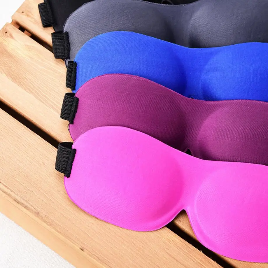 1 шт. 3D маска для сна черная повязка на глаза Sleeping MSK28|eye shade|sleeping eye masksleep mask |