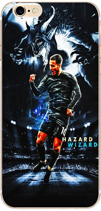 2821 Eden Hazard The Blues football star модный прозрачный жесткий чехол для телефона, чехол для iphone 11Pro MAX 6 6s 7 8plus 5 X XS XR XSMax - Цвет: 2821