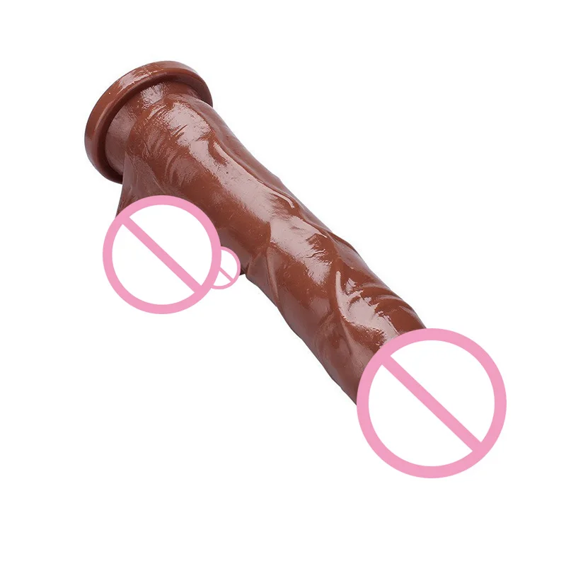 Реалистичный пенис 9 5 дюйма вибрирующий огромный фаллоимитатор сильная присоска