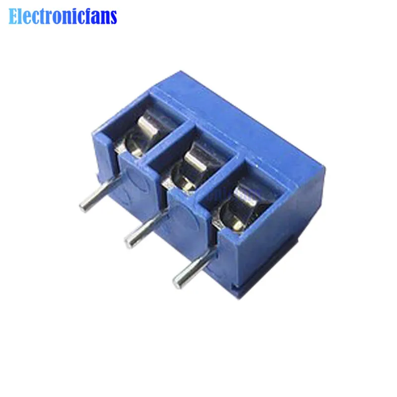 10PCS KF301-3P 5.08mm 3 Pin Cont Terminal Screw Contor | Электронные компоненты и принадлежности