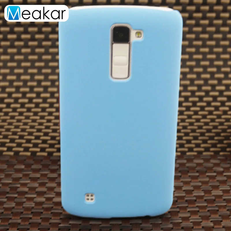 Coque 5.0For Lg K8 чехол для Lg K8 Lte Dual Core 4G Phoenix 2 Escape 3 K350n K350 K371 телефона чехол-лента на заднюю панель - Цвет: sky blue