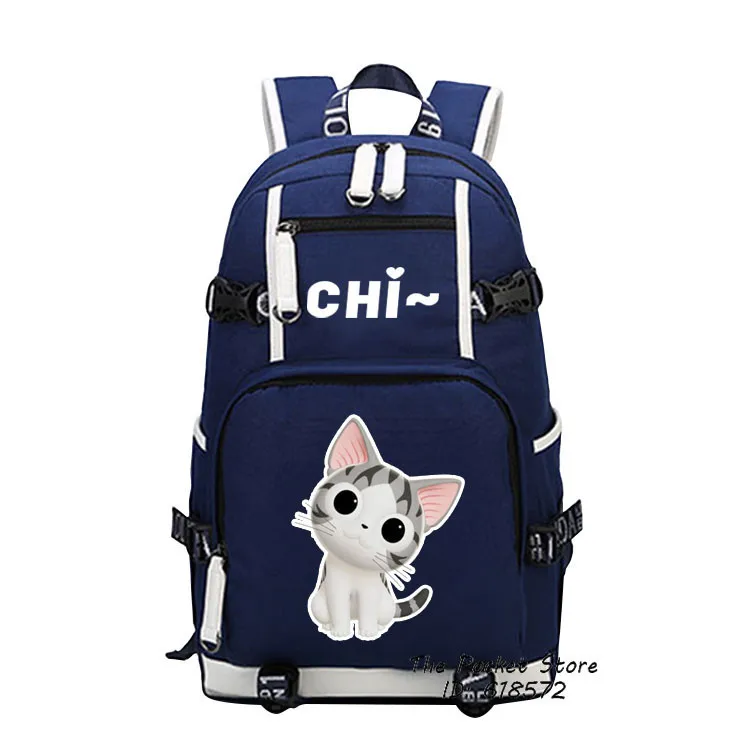 Женский рюкзак Kawaii Cat, милый домашний рюкзак Chi's, тканевый школьный рюкзак Chi Cat, розовый рюкзак для путешествий