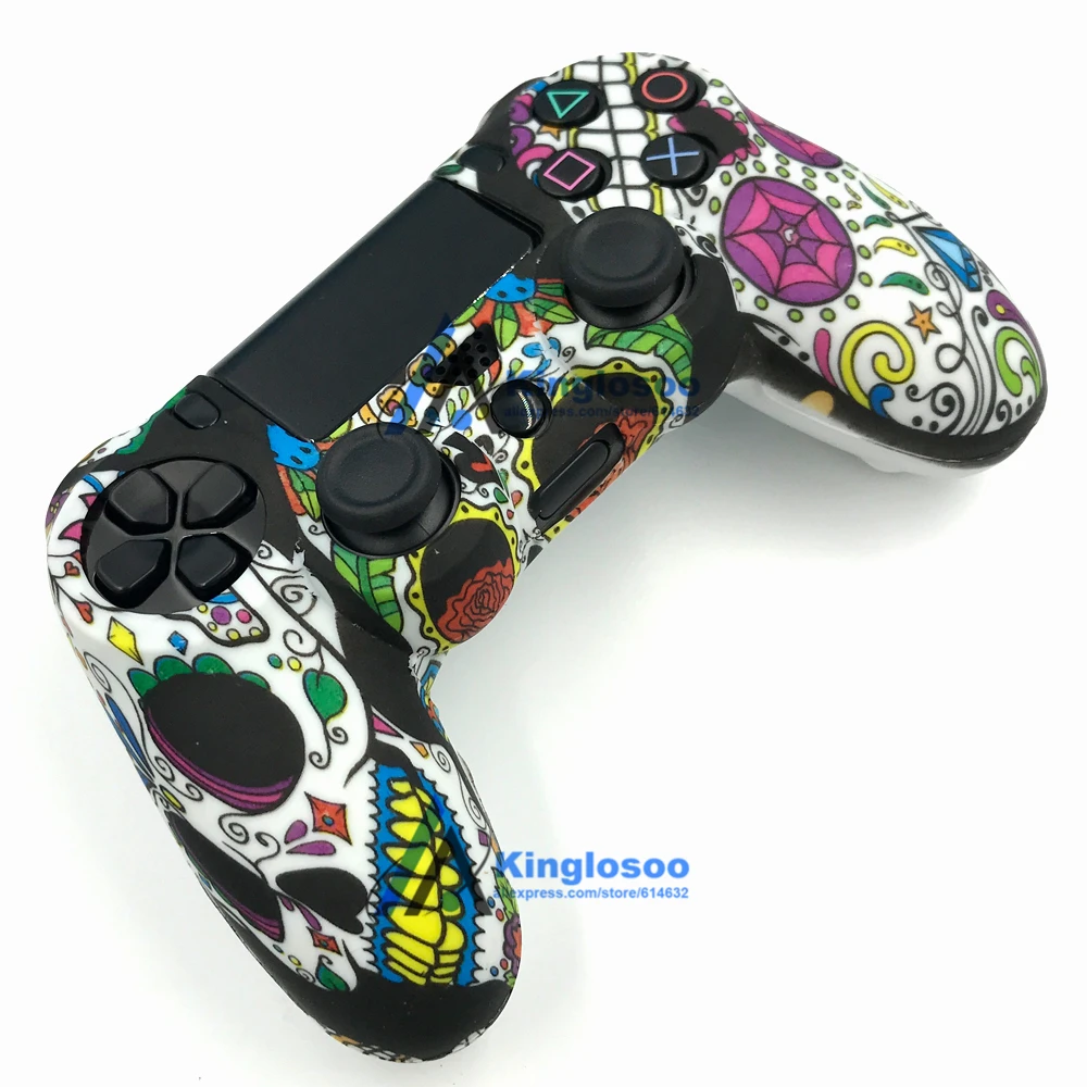 Защитный чехол для Playstation 4 силиконовый резиновый мягкий чехол-накладка